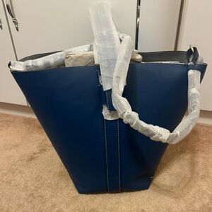BLUE Proenza Schouler White Label Bucket bag NWT